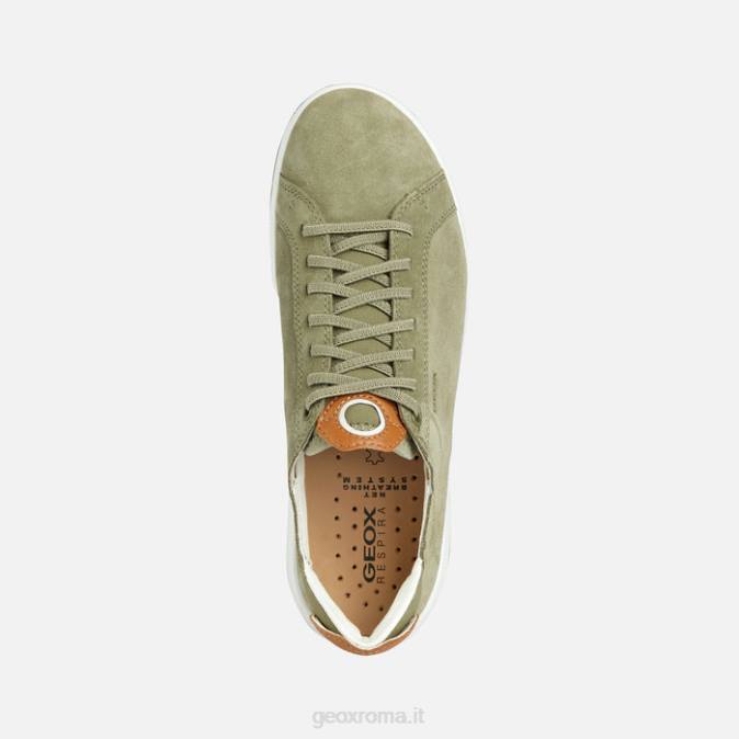 donna aerantide FX0W103 pistacchio/cammello Geox