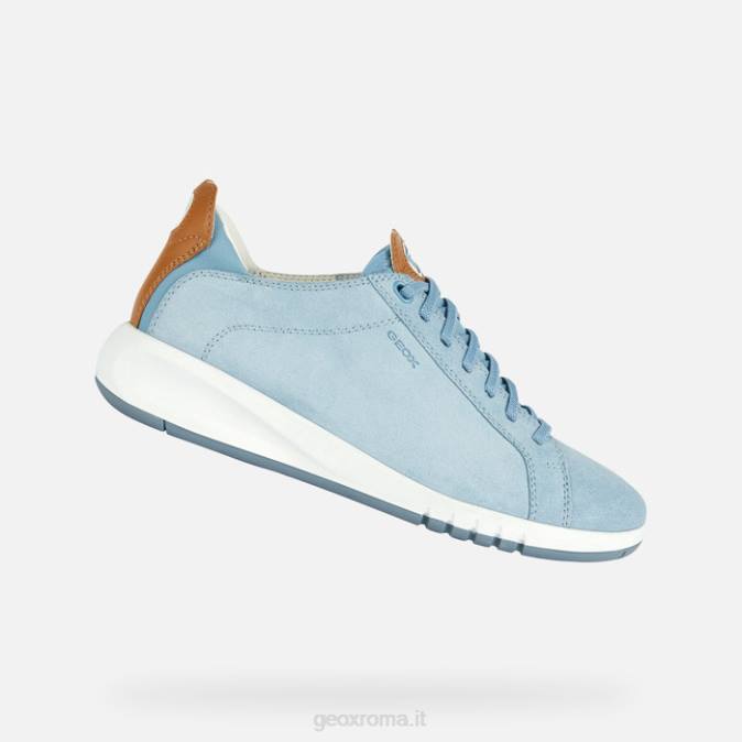 donna aerantide FX0W104 cielo chiaro/cammello Geox