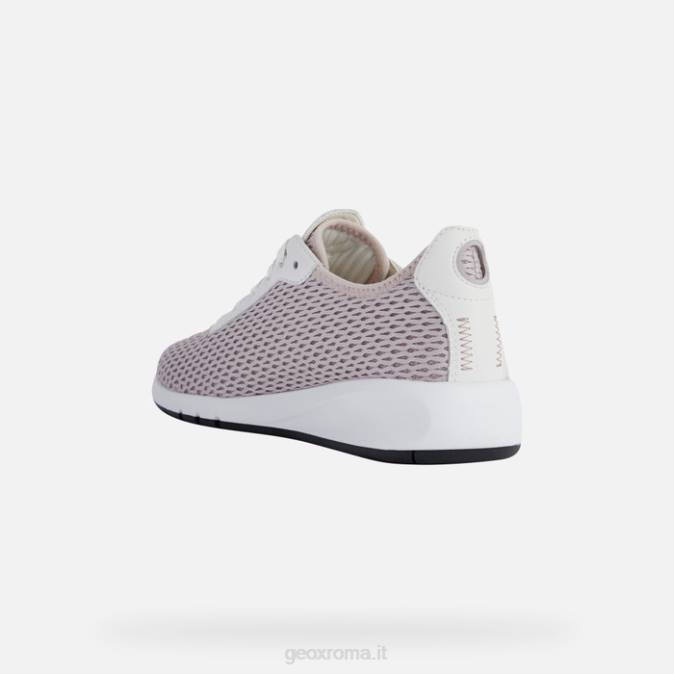 donna aerantide FX0W337 rosa antico/bianco Geox