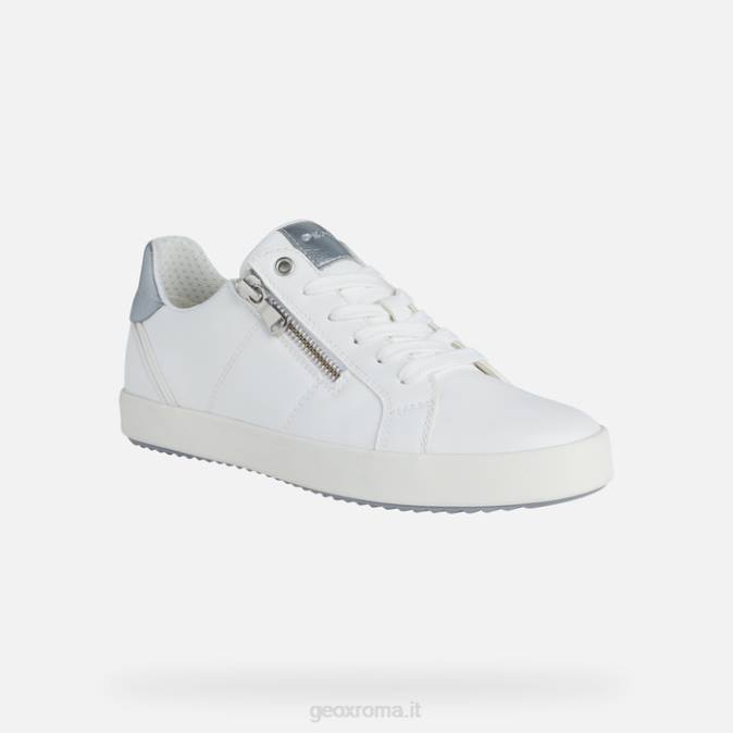 donna blomiee FX0W493 bianco/argento Geox
