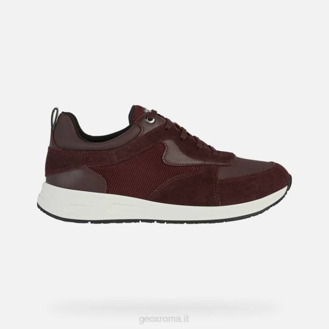 donna bulmya FX0W287 bordeaux scuro/vino Geox