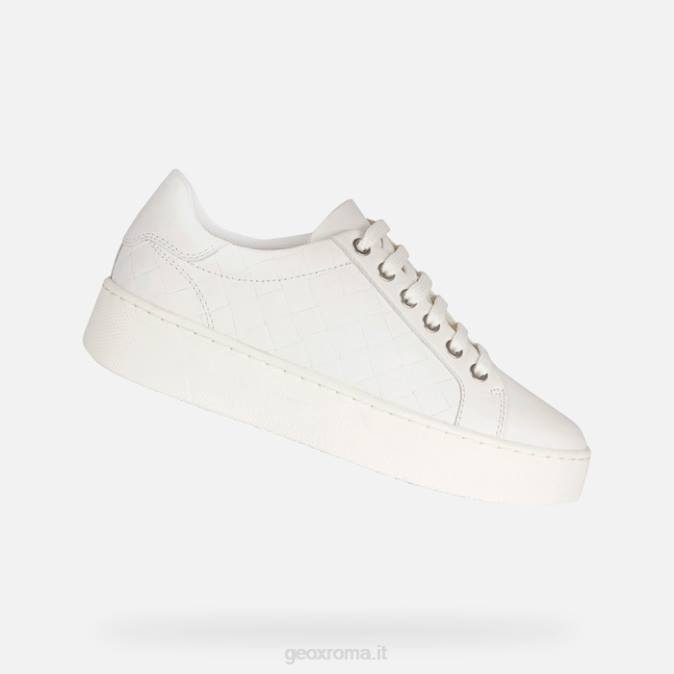 donna celeste FX0W58 bianco Geox