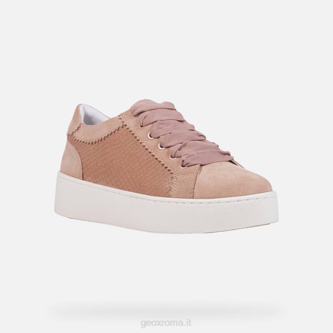 donna celeste FX0W93 pelle scura Geox