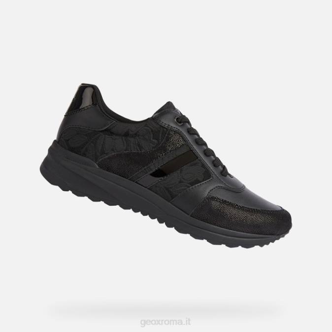 donna d'aria FX0W276 nero Geox