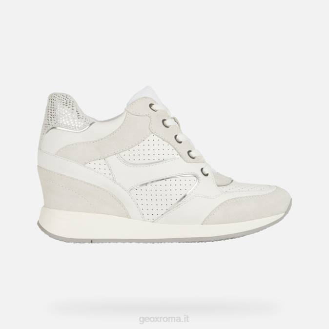 donna dama FX0W1731 bianco/bianco sporco Geox
