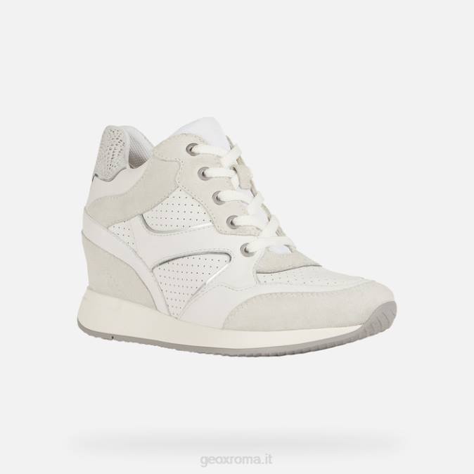 donna dama FX0W1731 bianco/bianco sporco Geox