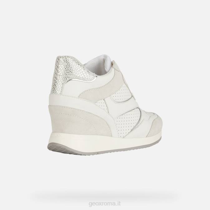 donna dama FX0W1731 bianco/bianco sporco Geox