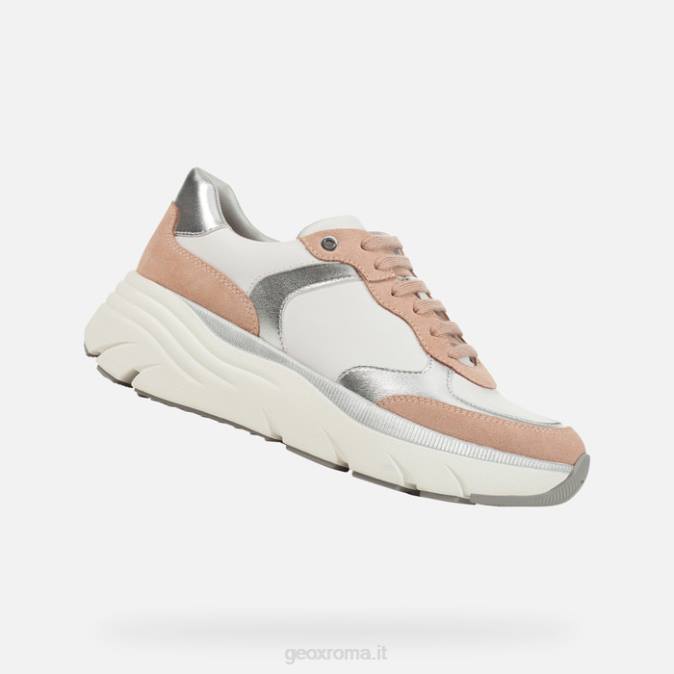 donna diamante FX0W224 bianco/nudo Geox