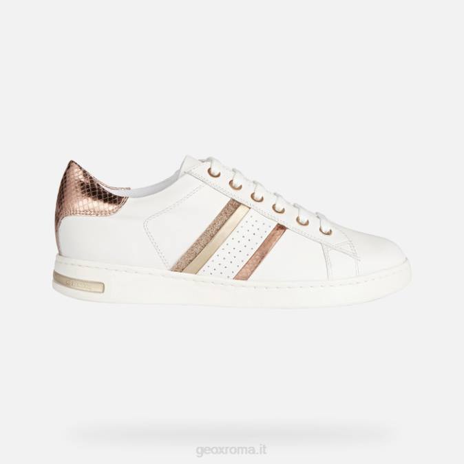 donna jaysen FX0W145 bianco/oro rosa Geox