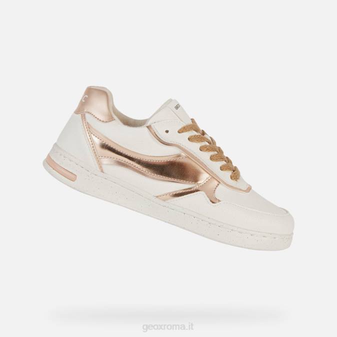 donna jaysen FX0W217 bianco/oro rosa Geox