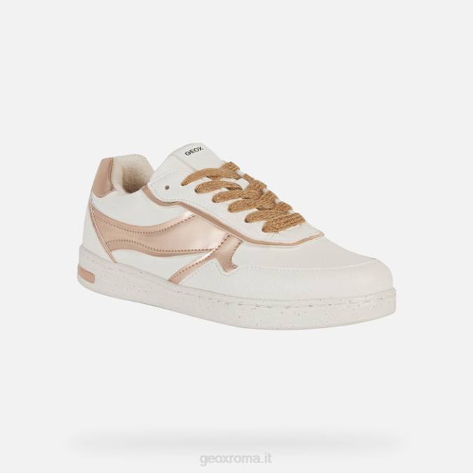 donna jaysen FX0W217 bianco/oro rosa Geox