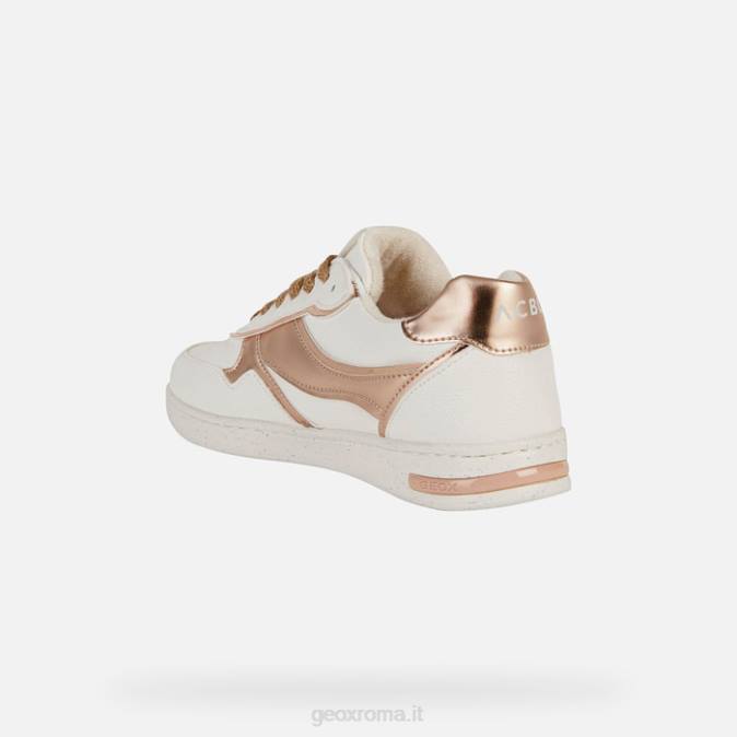 donna jaysen FX0W217 bianco/oro rosa Geox