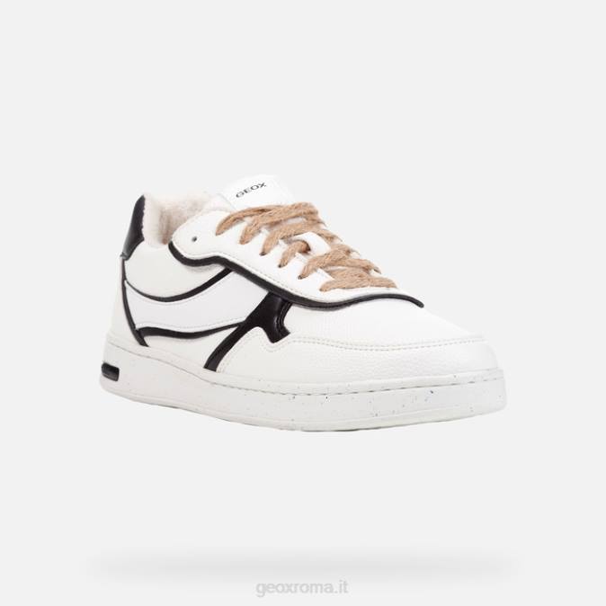 donna jaysen FX0W296 bianco nero Geox