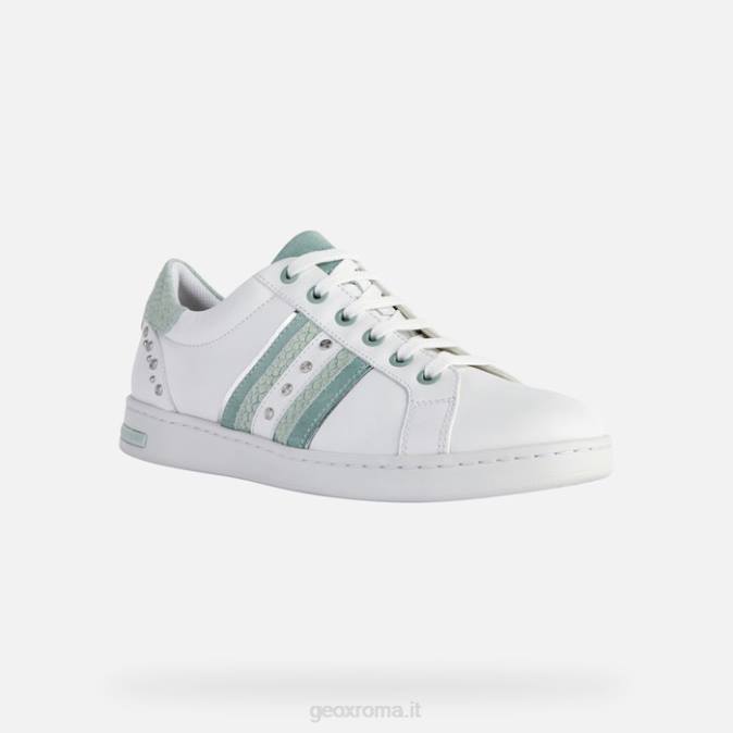 donna jaysen FX0W318 bianco/verde lt Geox