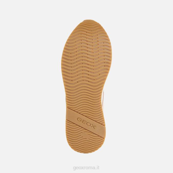 donna kency FX0W575 pelle bianca/scura Geox