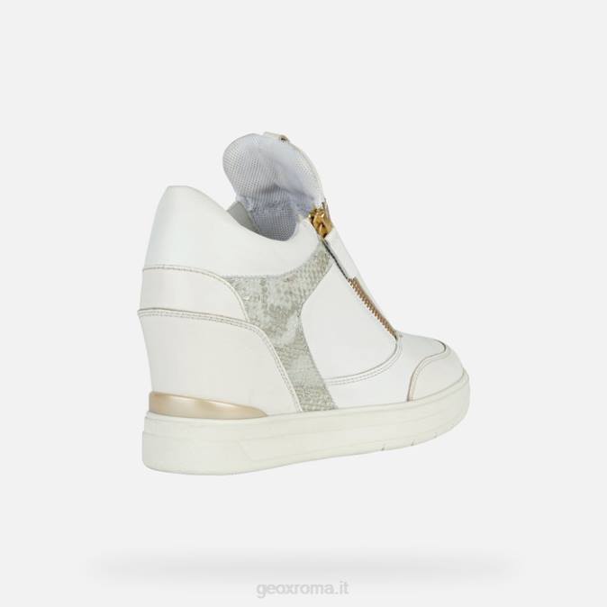 donna maurica FX0W1685 bianco/bianco sporco Geox