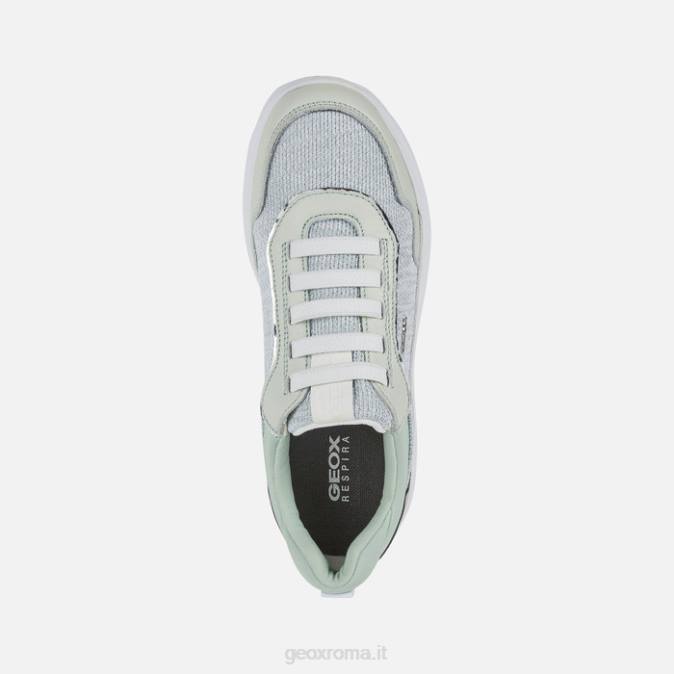donna sferica FX0W1730 menta/bianco Geox