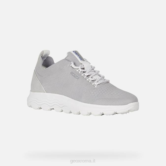 donna sferica FX0W23 grigio chiaro Geox