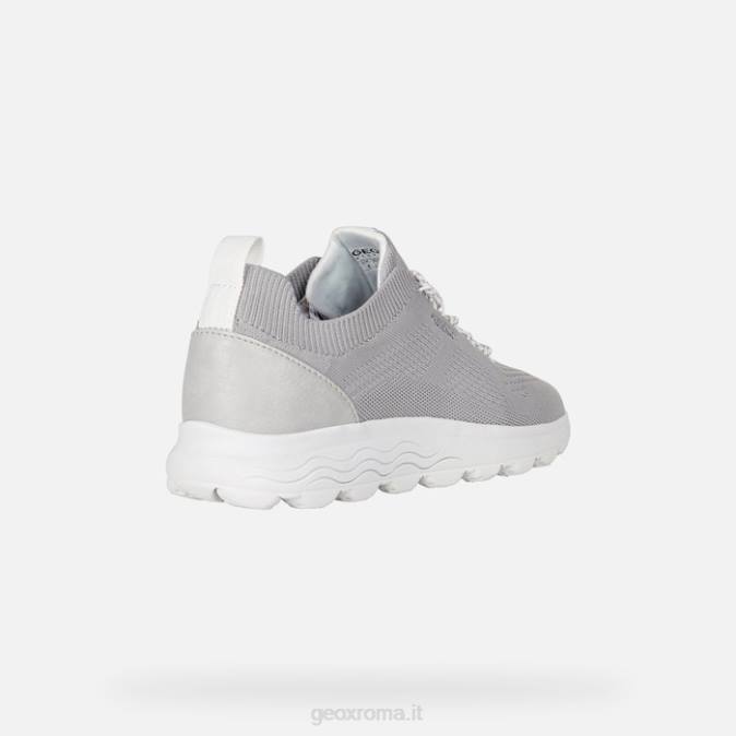 donna sferica FX0W23 grigio chiaro Geox