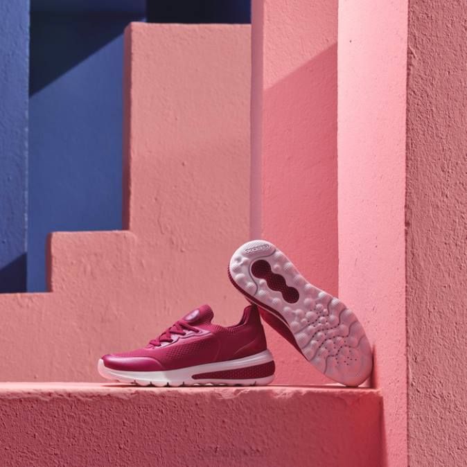 donna sferica attiva FX0W45 ciclamino Geox