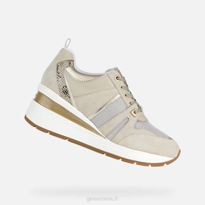 donna zosma FX0W184 tortora chiaro Geox