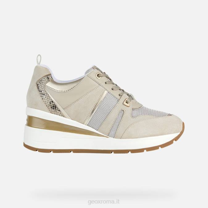 donna zosma FX0W184 tortora chiaro Geox