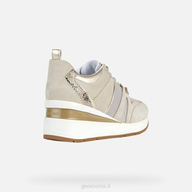donna zosma FX0W184 tortora chiaro Geox