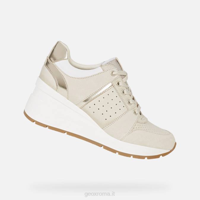 donna zosma FX0W521 beige Geox