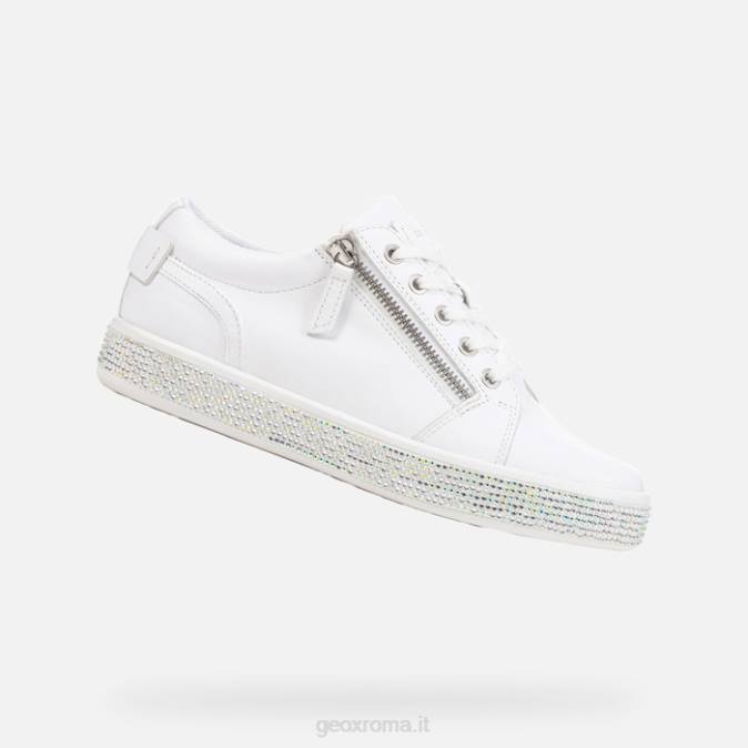 leelù donna FX0W392 bianco Geox