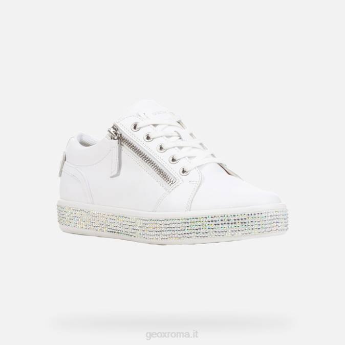 leelù donna FX0W392 bianco Geox