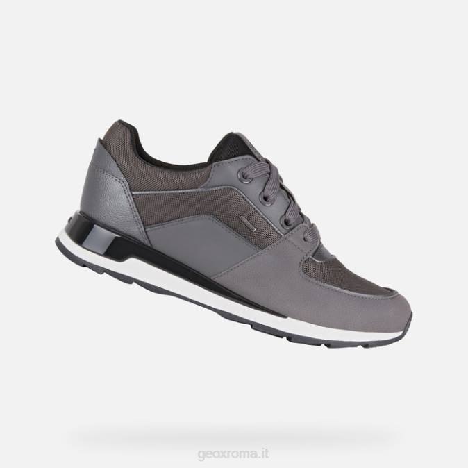 nuovo aneko abx donna FX0W596 grigio scuro/nero Geox
