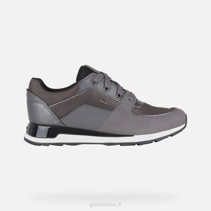 nuovo aneko abx donna FX0W596 grigio scuro/nero Geox