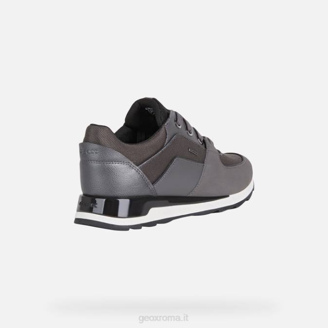 nuovo aneko abx donna FX0W596 grigio scuro/nero Geox