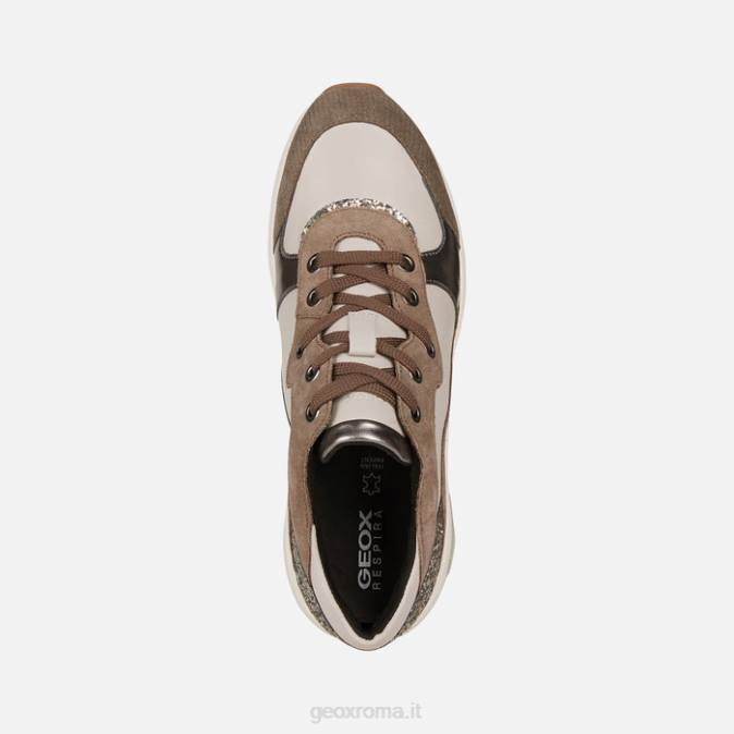ogni ora donna FX0W245 ghiaccio/beige scuro Geox