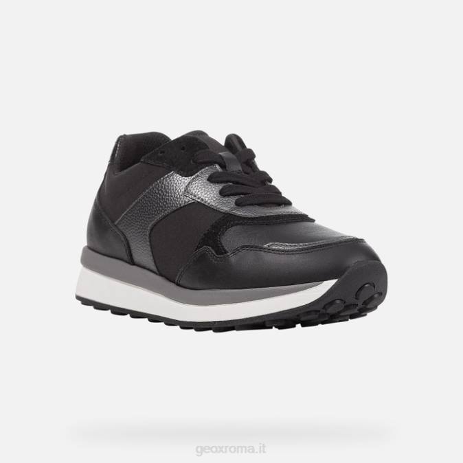 runntix donna FX0W248 nero Geox