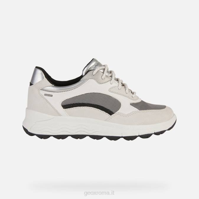 sferica 4x4 abx donna FX0W194 bianco sporco/grigio scuro Geox