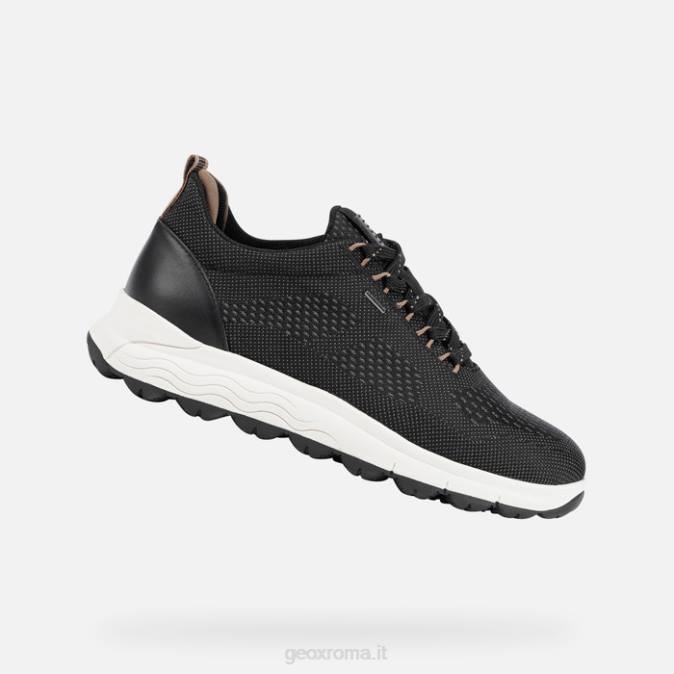 sferica 4x4 abx donna FX0W49 nero/beige scuro Geox