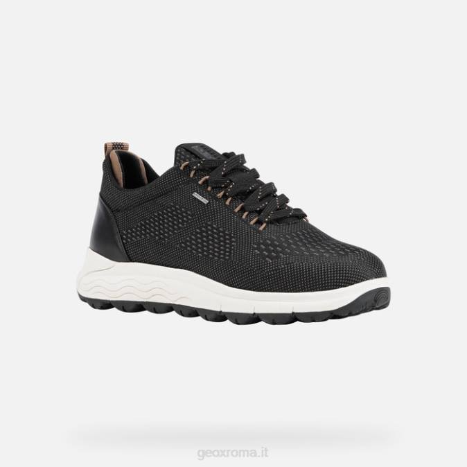 sferica 4x4 abx donna FX0W49 nero/beige scuro Geox