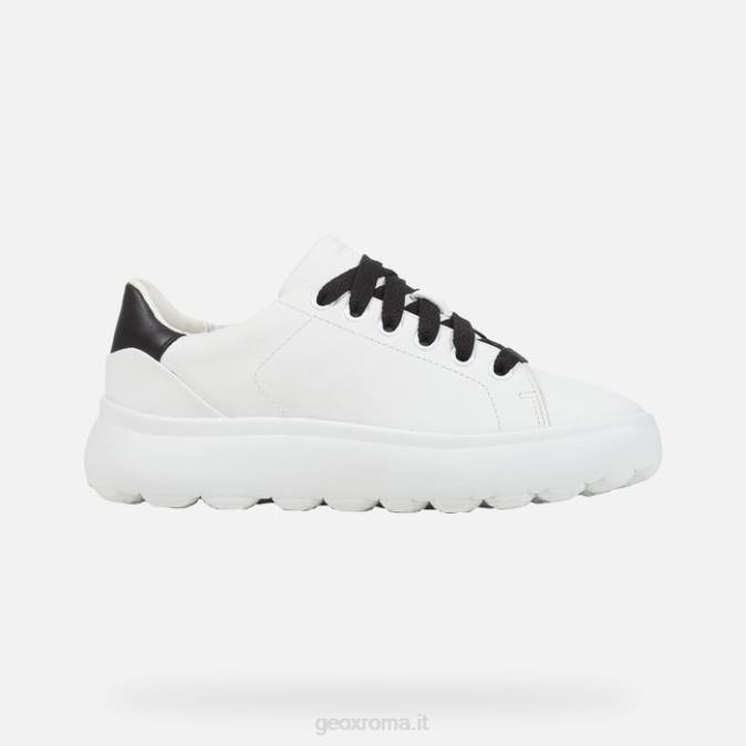 sferica ec4.1 donna FX0W1689 bianco nero Geox