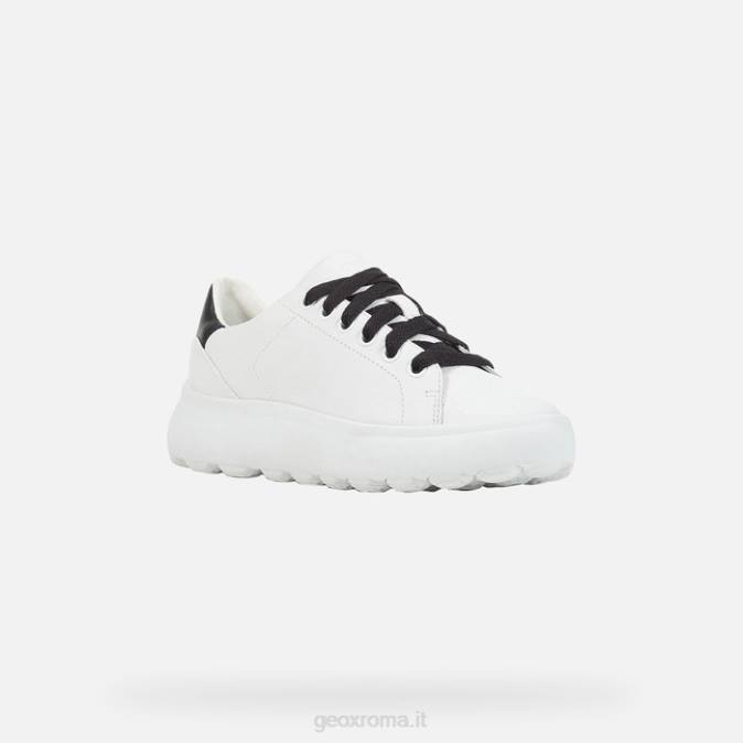 sferica ec4.1 donna FX0W1689 bianco nero Geox