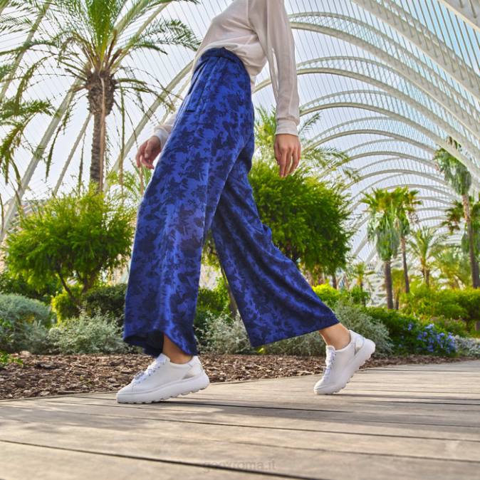 sferica ec4.1 donna FX0W267 bianco/argento Geox