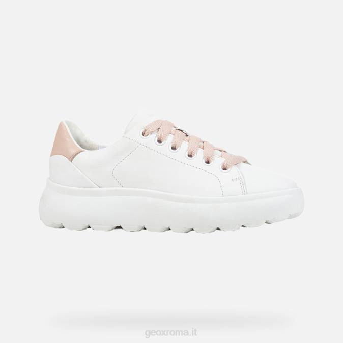 sferica ec4.1 donna FX0W86 bianco/nudo Geox