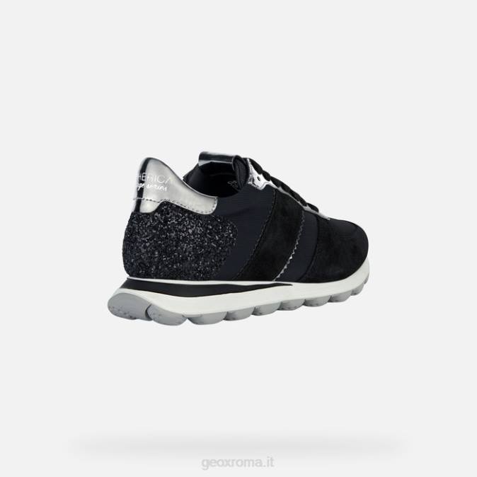 sferica vseries donna FX0W1659 nero/pistola Geox