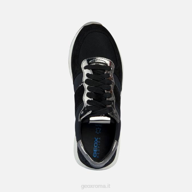 sferica vseries donna FX0W1659 nero/pistola Geox