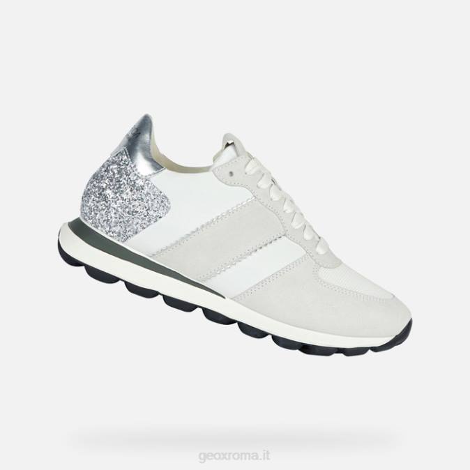 sferica vseries donna FX0W1699 bianco/bianco sporco Geox