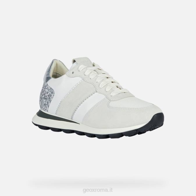 sferica vseries donna FX0W1699 bianco/bianco sporco Geox
