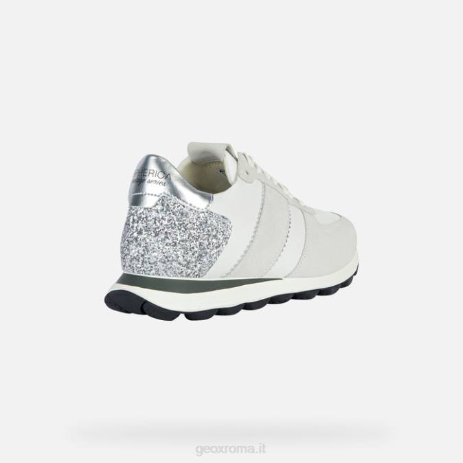 sferica vseries donna FX0W1699 bianco/bianco sporco Geox