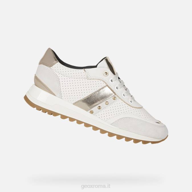 tabelia donna FX0W391 bianco/bianco sporco Geox