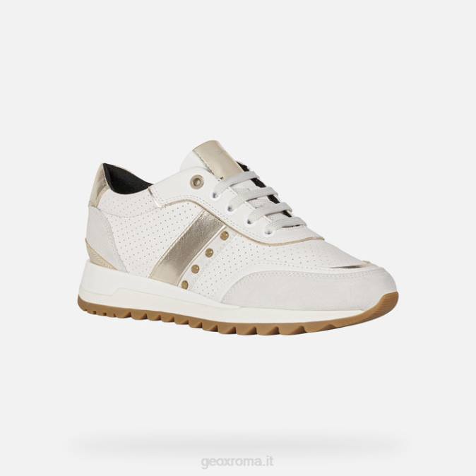 tabelia donna FX0W391 bianco/bianco sporco Geox