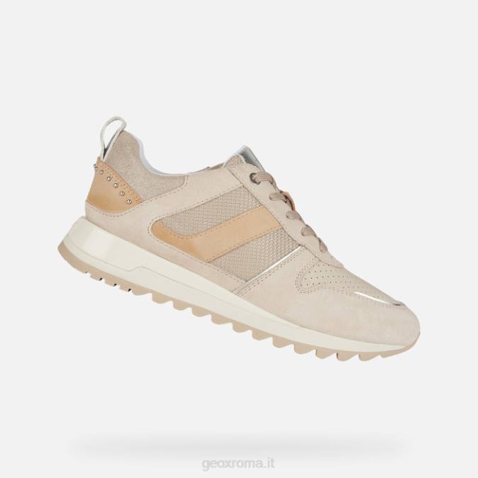 tabelia donna FX0W415 beige/albicocca Geox